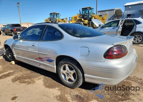 2000 Pontiac Grand Prix Gtp from USA, damaged, VIN 1G2WR1217YF251378